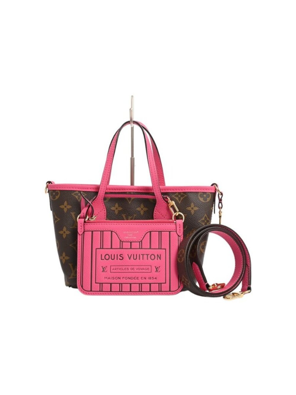 Louis Vuitton Handbag Neverfull Inside Out BB